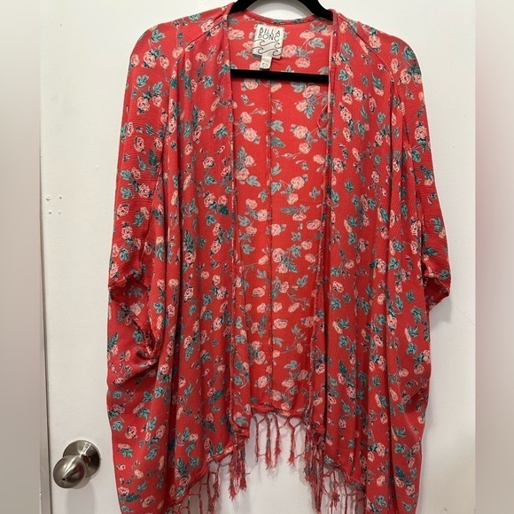 Other - Billabong Bohemian Floral Kimono